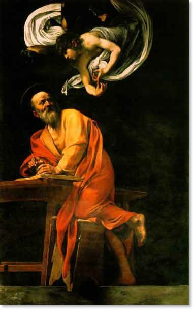 Caravaggio's Matthew